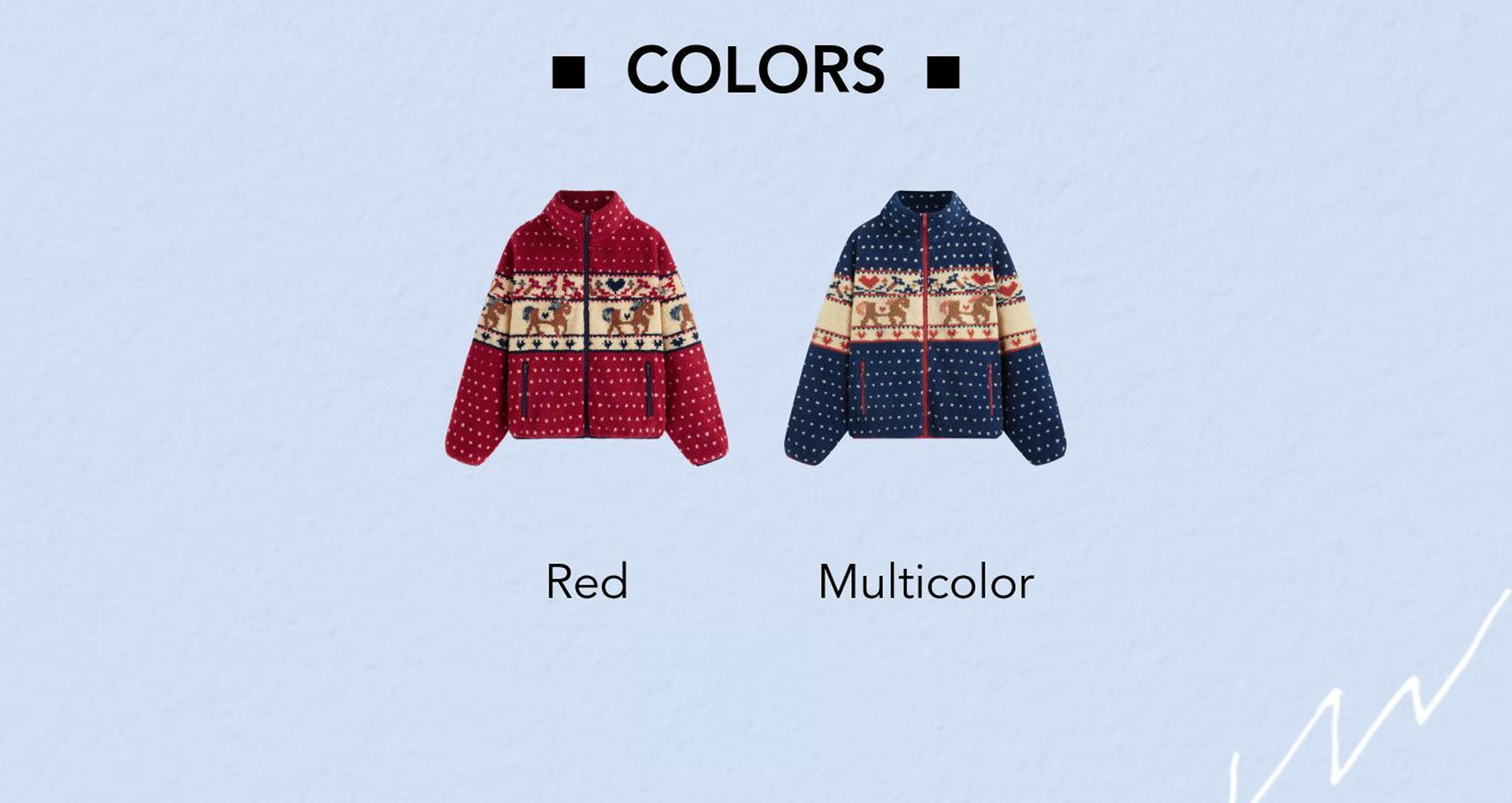 Cider Fleece Collar Graphic Jacket SpringStatements