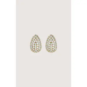 ETERNAL LOVE CLUSTER DIAMOND EARRINGS