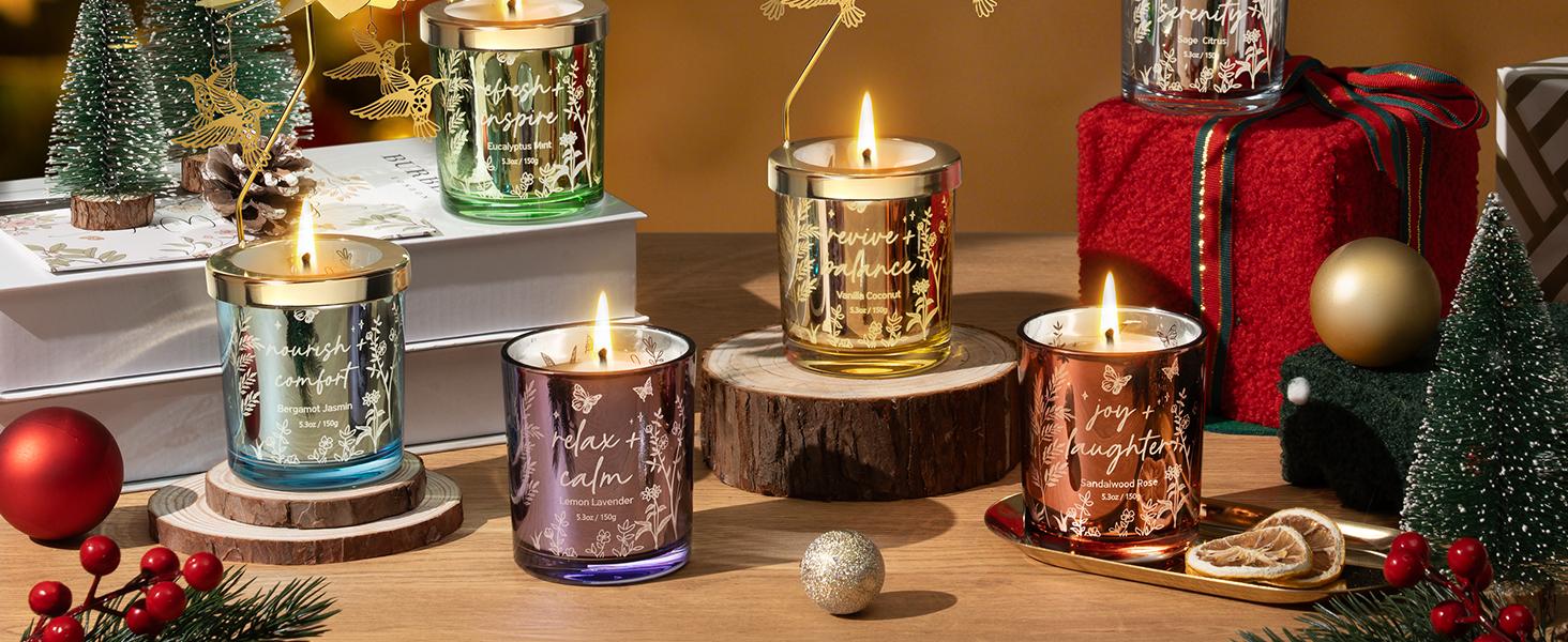 Mayicivo Valentine's Day Gifts for Women Mom Friend Sister, Unique Birthday Gifts for Women Girlfriend Wife Daughter, Christmas Candles Hummingbird Rotating Scented Candles Set for Woman with Crochet Flower Bouquet Mayicivo Valentine's Day Gifts for Women Mom Friend Sister, Unique Birthday Gifts for Women Girlfriend Wife Daughter, Christmas Candles Hummingbird Rotating Scented Candles Set for Woman with Crochet Flower Bouquet