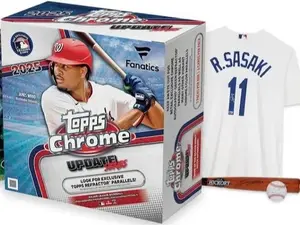 2025 Topps Chrome Update Series Baseball Mega (Fanatics)