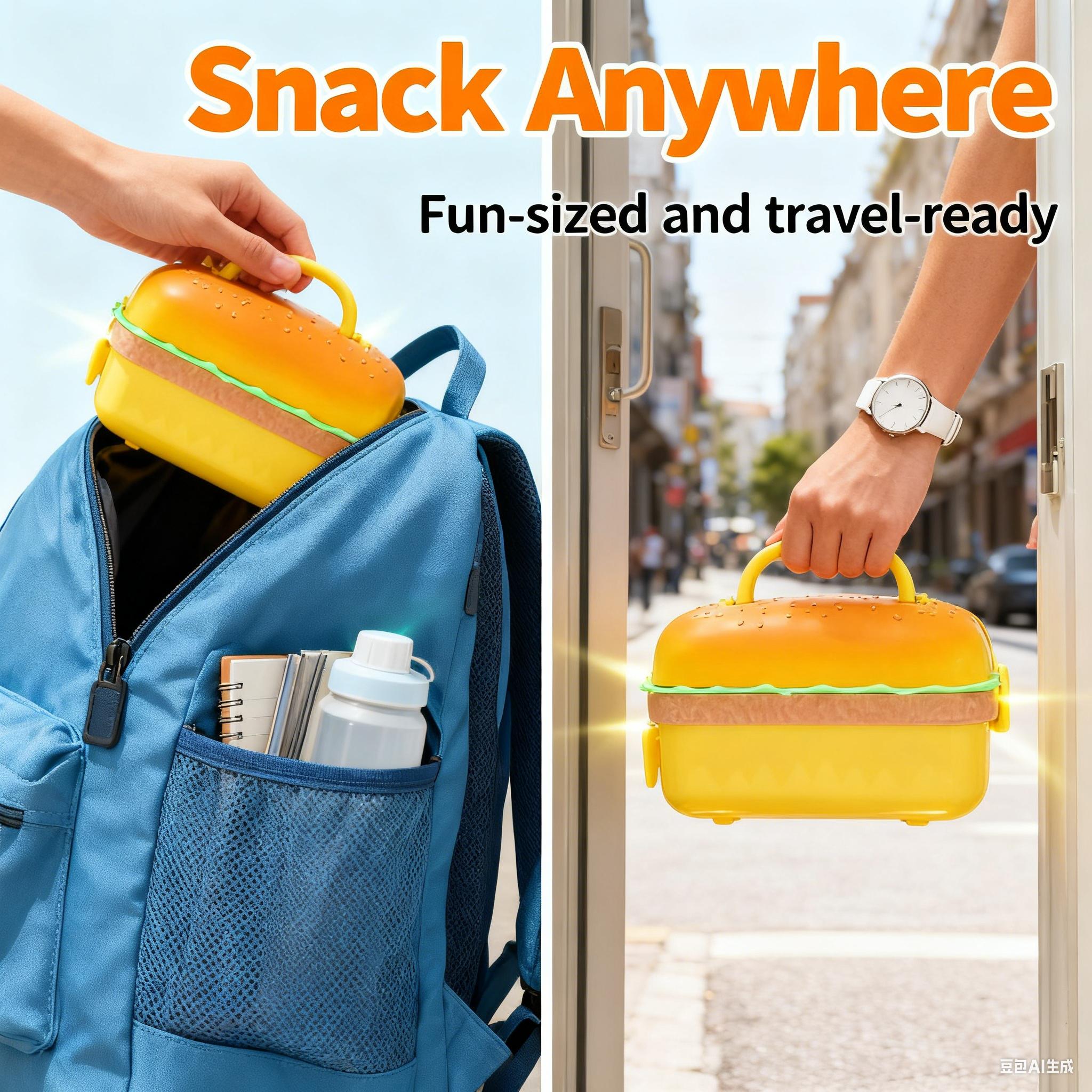 AMOS Mini Fast Food Gummy Set | Burger, Fries & Cola Shaped Candy | Sweet Fast-Food Fun Toy Gift Box | Cute Snack for Kids & Parties Bonbon