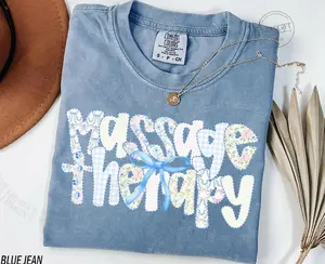 Comfort Colors Massage Therapy Shirt, Massage Therapist Tee, LMT RMT CMT Gift, Spa Therapist Aromatherapy Shirt