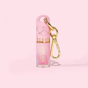 P. Louise Stay Shining Mini Keychain Lip Oil - Island Escape