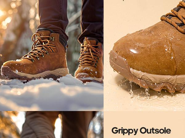 NORTIV 8 Mens Hiking Winter Shoes and Snow Boots Insulated Waterproof Outdoor Boots with EVA Cushioned Midsole Rubber Outsole & Shock Absorption Tread for All Seasons Trekking Camping Shoes NORTIV 8 Mens Hiking Winter Shoes and Snow Boots Insulated Waterproof Outdoor Boots with EVA Cushioned Midsole Rubber Outsole & Shock Absorption Tread for All Seasons Trekking Camping Shoes