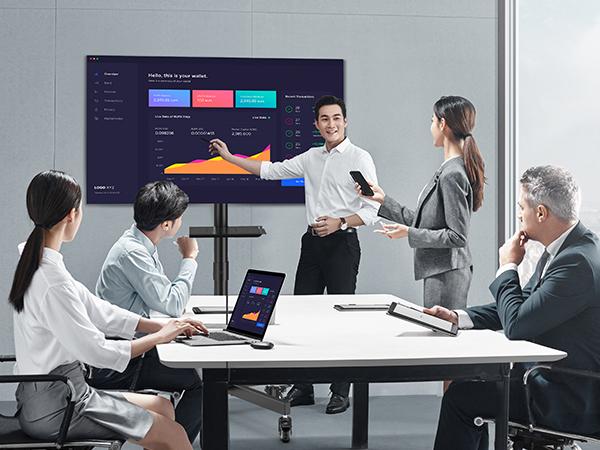 Forged Mobile TV Stand. Suitable for 23-65-inch LCD/LED flat-panel/curved TVs. 15° tilt TV cart. Capacity up to 88 lbs. Portable stand with laptop holder. Rolls flat to the floor. Lockable wheels. Max VESA 400x400mm. HeightAdjustable Portable TVStand with