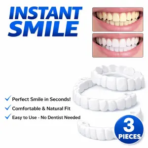 【3-Pack】Nighttime Protection Dental Guard  BPA-Free Mouth Guard for Teeth Grinding - Comfort Fit Moldable Shield for Sleeping & TMJ Relief