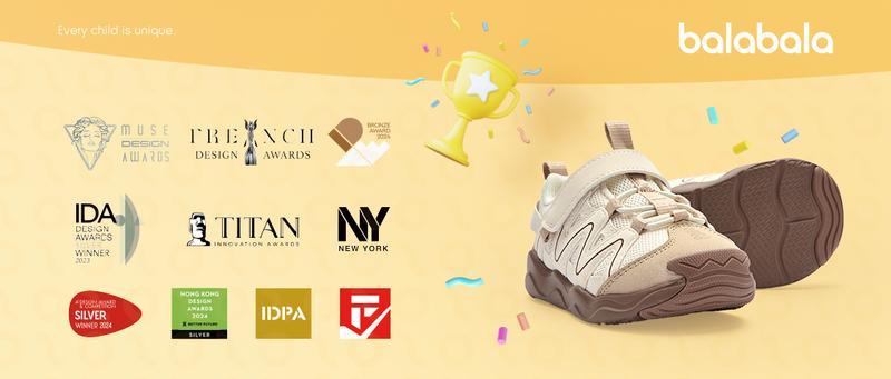 Balabala Kids Winter Snow Boots Warm Fleece-Lined Waterproof Easy On & Off Short Boots with Anti-Slip Sole & Triple-Layer Insulation