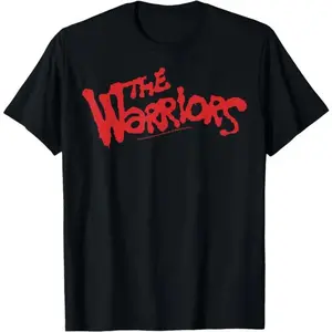 The Warriors Original Title Logo T-Shirt,Unisex Crewneck T-shirt for Men And Women