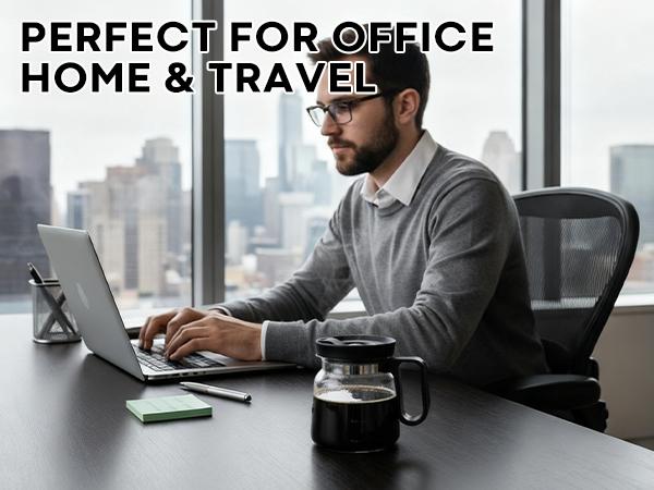 UFORU Coffee Mug with Lid 16oz Glass Creative Cup, Coffee Lovers' Top Choice, Dimensions: 4.9inches tall, 3.8 inches wide, Includes Coaster, Ergonomic Handle Design,Valentine's Day gift, a little surprise for your loved one