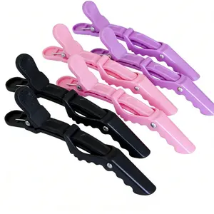 Hair Clips 5 PCS Alligator Hairdressing Clip for Salon Perm Dye Plastic Hairpin Wig Partition Styling Supplies Claw Clips