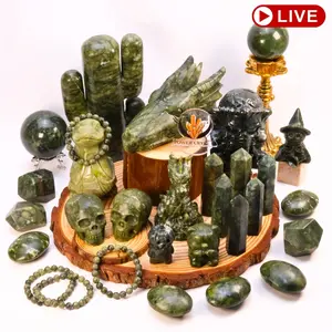 1 Count Crystal Scoop – Multi-Material Crystal Selection – Perfect for Home Styling, Spiritual Practices, and Handmade Gifts