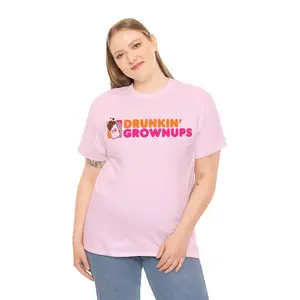 Drunkin’ Grownups Shirt Viral Funny Adult Drinking T-Shirt