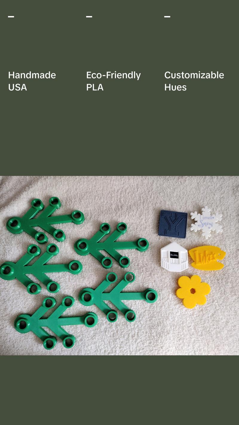 G.G. 3D-Printed Wreath – Customizable Stars Hollow-Inspired Decor G.G. 3D-Printed Wreath – Customizable Stars Hollow-Inspired Decor