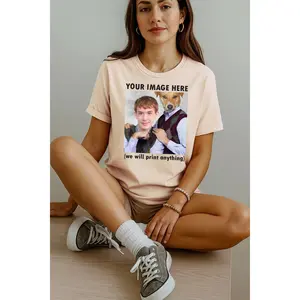 Custom T-Shirt, Personalized Your Photo Tee, Make Your Own T Shirt