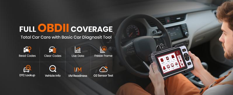 【Flash Sale】ANCEL FX6000 Elite OBD2 Car Scanner with Active Test,Bidirectional Scan Tool for ABS/SRS/Transmission/Enigne,7 Essential Resets,CAN FD,FCA SGW,Lifetime Free Update,Upgraded FX2000