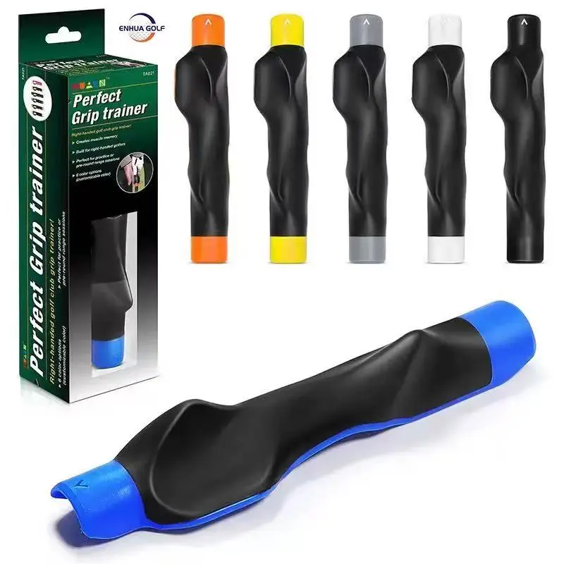 Golf Grip Trainer Attachment, Outdoor Golf Swing Trainer, Beginner Gesture Alignment Training Aids, Correct Training Grip Aid, Golf Accessory