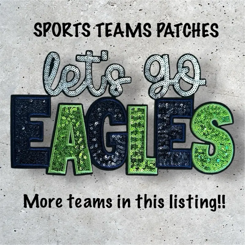 Sports Sequin Patch