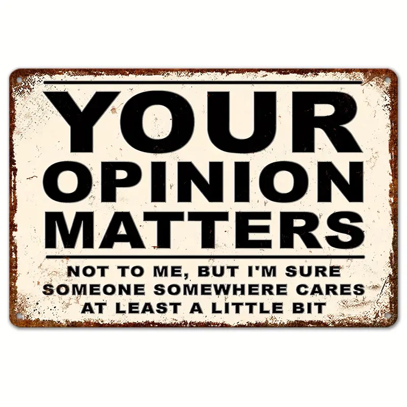 8x12in Industrial Aluminum Metal Sign - Sarcastic Retro Crisp Full-Frame Art Plaque, Quick Wipe Keeps Colors Looking Fresh, Outdoor-Ready Wall Accent, Man Cave Gift