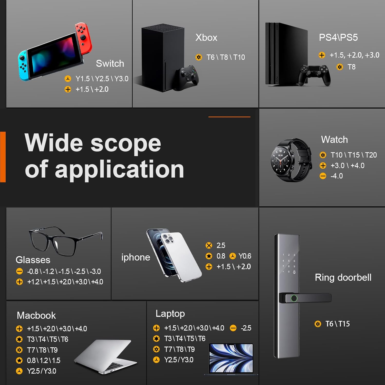 38Pcs Small Precision Screwdriver Set with Torx T5, T6, Y00, Mini Repair Tool Kit for Macbook, Computer, Laptop, iPhone, PS4 PS5, Xbox, Switch, Eyeglasses, Watch, Ring Doorbell, Electronic, etc 38Pcs Small Precision Screwdriver Set with Torx T5, T6, Y00, Mini Repair Tool Kit for Macbook, Computer, Laptop, iPhone, PS4 PS5, Xbox, Switch, Eyeglasses, Watch, Ring Doorbell, Electronic, etc