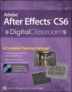 USED-Adobe After Effects CS6 Digital Classroom by Jerron Smith (Paperback)