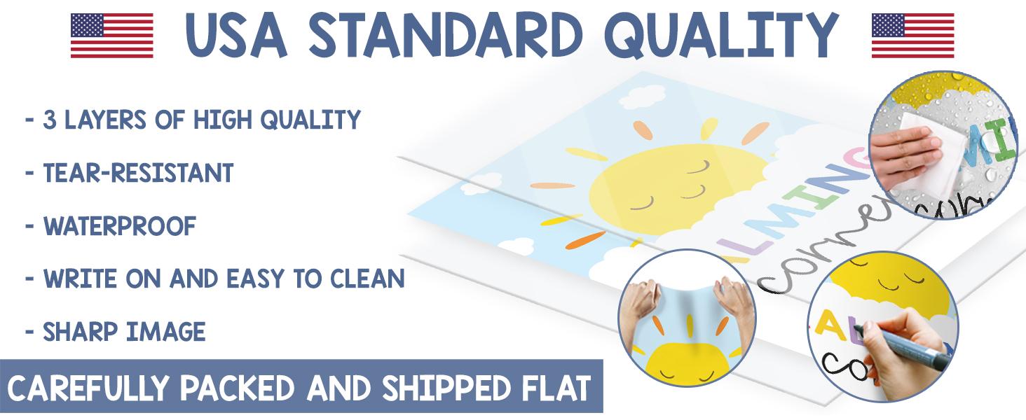 12 Pcs Calming Corner Posters for Classroom - Laminated Feelings Wheel & Emotion Regulation Charts for Kids | Social Emotional Learning (SEL) Classroom Decor | Durable 10x14 Calm Down Corner Wall Posters for Home, School, Therapy Office