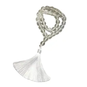 Fringed Glass Rosary — Unisex Religious Amulet, Prayer Gift for Faithfully