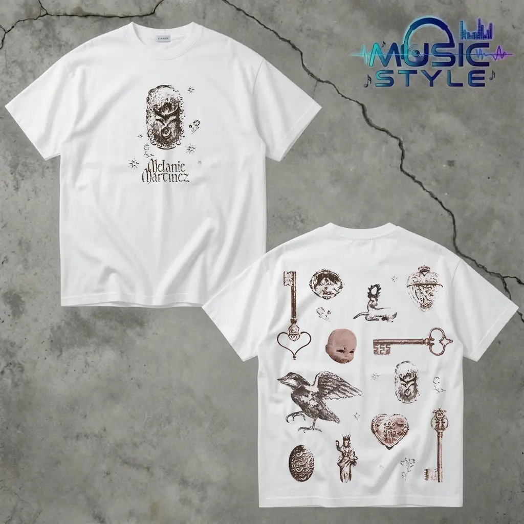 Melanie Martinez - Hades: The Sacrifice Tour 2026 Premium Cotton T-Shirt Graphic Alternative Pop Melanie Martinez Fan Merch Gift For Music Lover,Vintage Fan Merch for Music Lovers S–5XL