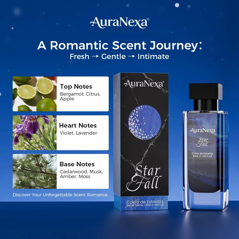 AuraNexa Oriental Rich Fragrance | Shimmer, 12H Long-Lasting, Advanced Layered Scent