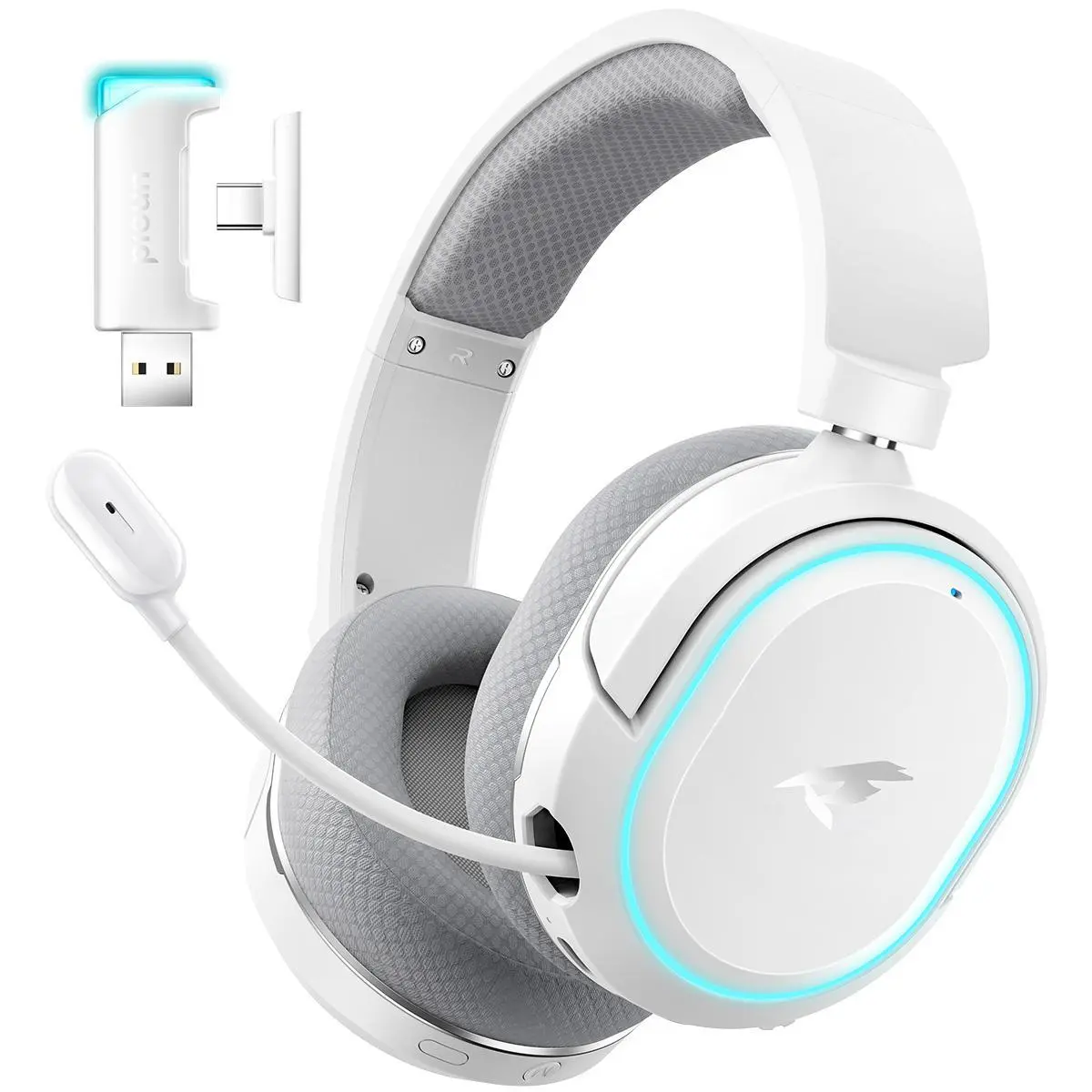 Picun G2 5.3 Bluetooth Wireless Over-Ear Gaming Headset - 7.1 Surround Sound, 5ms Low Latency, ENC Microphone, Wireless Headset for PC, PS4, PS5, Over-Ear Headphones for Laptop Game Peripherals,summerwins tiktokshopbacktoschool, Gamer Stuff, Bluetooth Hea