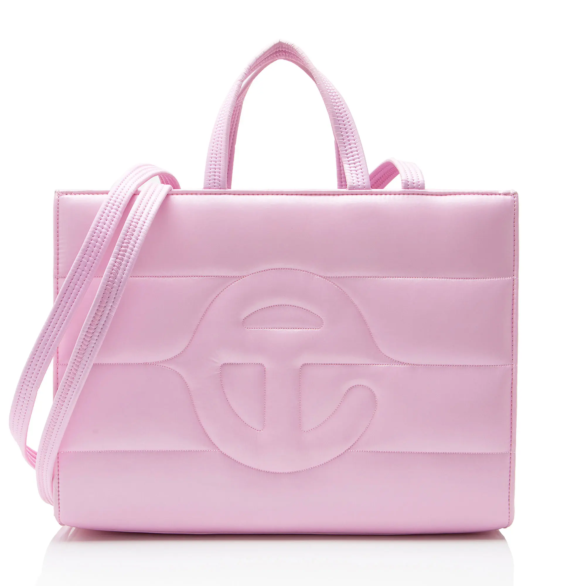 Pre-owned Telfar Nylon Tote Bags Puff Medium Shopping Tote