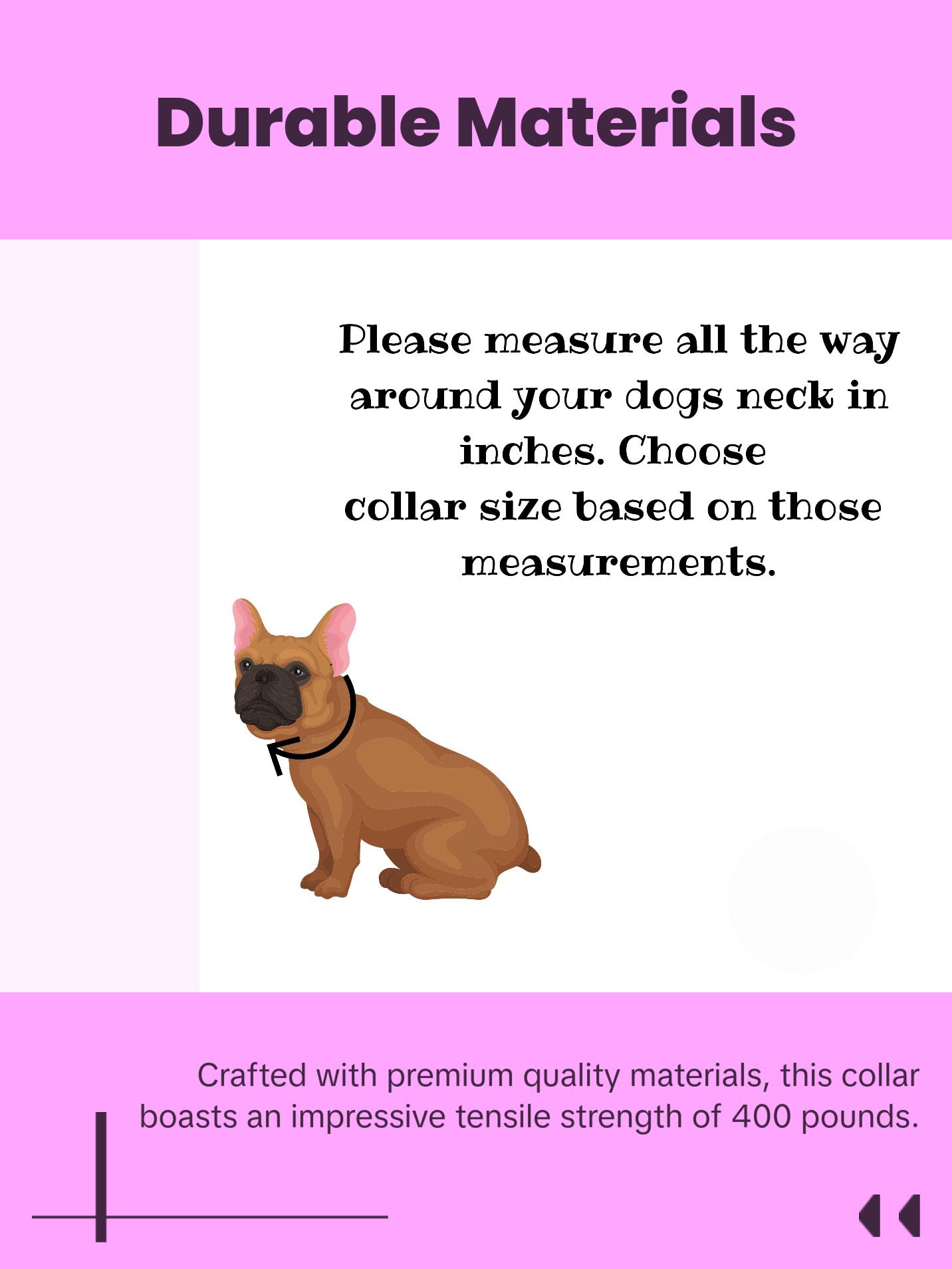 Pearl Flower Beaded Dog Collar | Durable Dog Necklace With Large Beads & Flower | Puppy Pearls | Wedding Bead Collar with free Charm