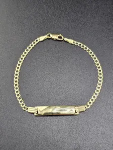 14K Gold Children Bracelet - Fashion Bracelet