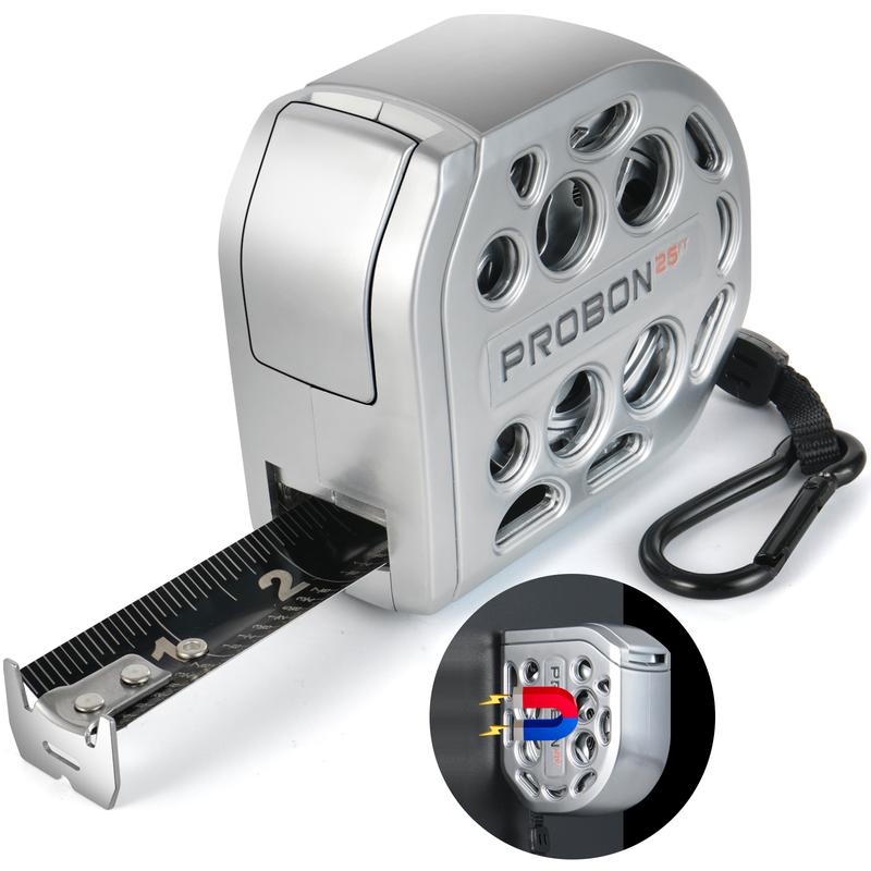 16/25FT Retractable Tape Measure Stainless Steel Measuring Tape With One sided Scale Waterproof Portable AutoLock Ruler With Magnetic engineer tape 16/25FT Retractable Tape Measure Stainless Steel Measuring Tape With One sided Scale Waterproof Portable AutoLock Ruler With Magnetic engineer tape