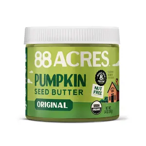 Roasted Pumpkin Seed Butter – 14 oz Jar, Smooth Spread with Roasted Pumpkin Seeds, Slightly Sweet & Salty, Allergen-Free, Plant-Based, Healthy Alternative to Nut Butter