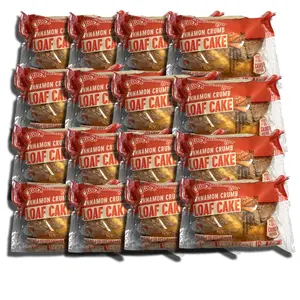 Otis Spunkmeyer Individually Wrapped Cinnamon Cake Crumb Loaf, 4 Oz, 12 Count