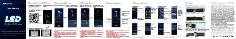 Devil Eyes LED Light Strips for Cars Trucks SUVs 23.42*4.72inch Customizable Windshield Decoration with App Control USB Powered Driving Excitement Full Color LED Bead Tech