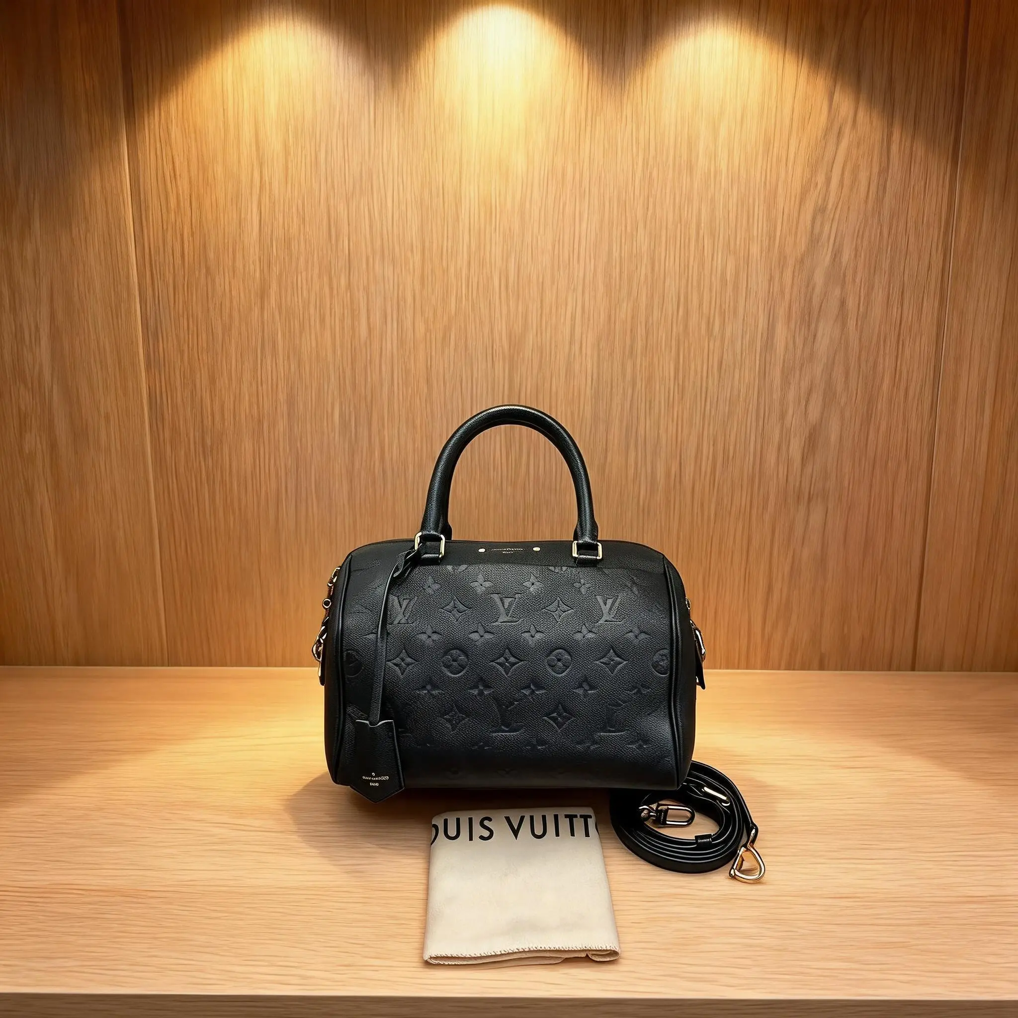 Pre-owned Louis Vuitton Lv Leather Shoulder Bag C0819373753