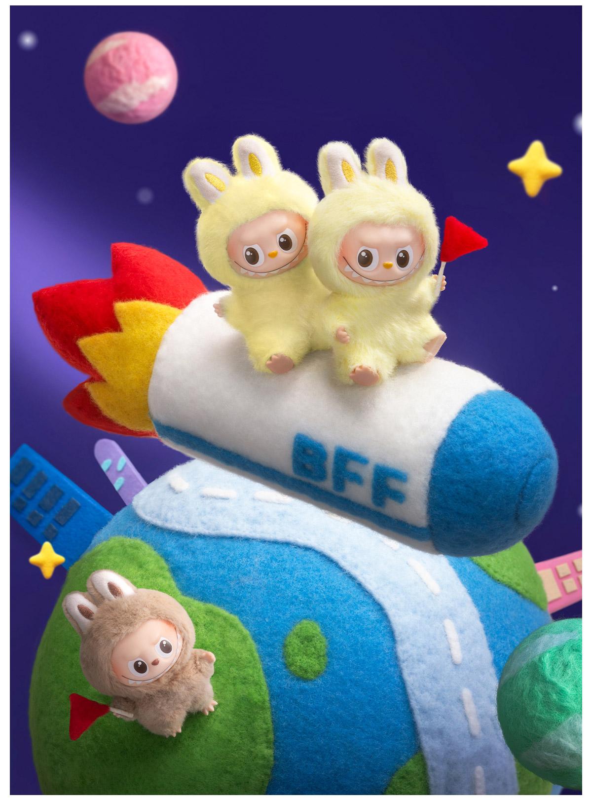 POP MART THE MONSTER Pin for Love Series - Vinyl Plush Pendant blind box (A-M), Labubu Collectible Toys-2.0