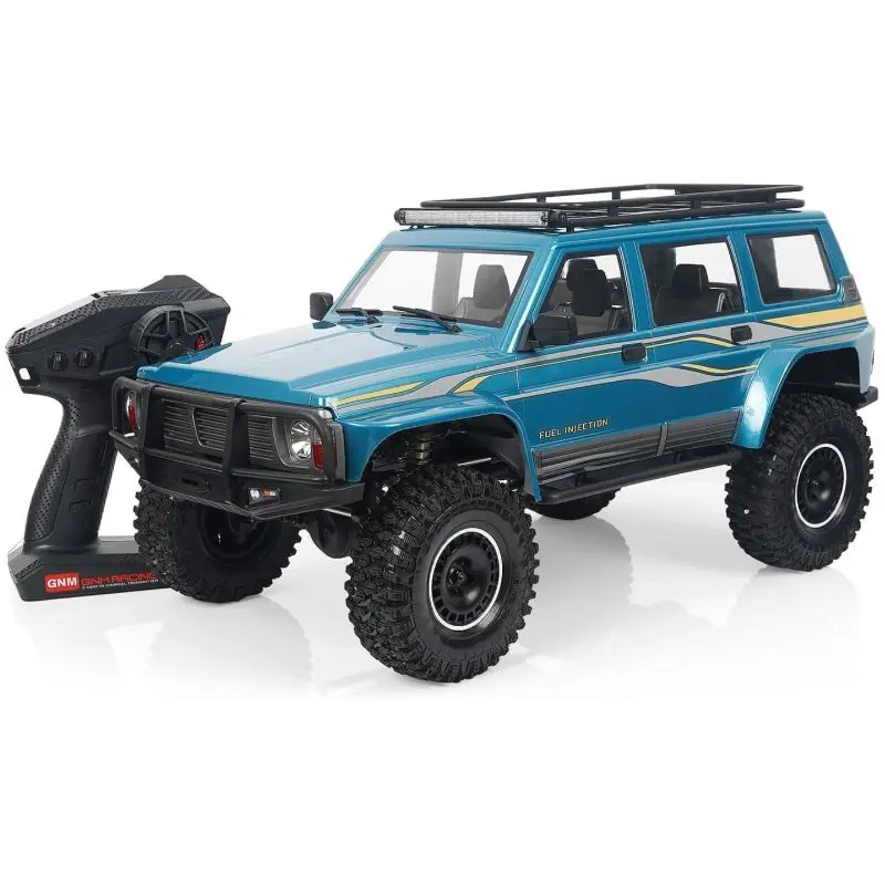 YIKONG YK4107 1/10 4WD RC Rock Crawler, LCG Chassis, Two-Speed Off-Road Truck with LED Lights