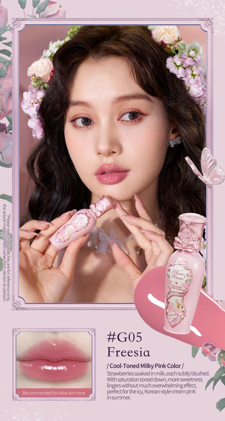 Flower Knows Midsummer Fairytales Collection Coating Lip Lacquer