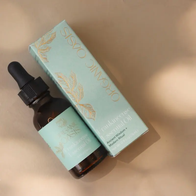 Organic Frankincense Essential Oil, Pure Premium Grade, Organic Oasis, Wellness Store, Therapeutic Aromatherapy Frankincense Fitness Solution Health