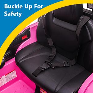 GARVEE Explore the GARVEE 12V Toyota Tacoma Ride-On Car, featuring spring suspension and vibrant LED lights, available in Pink, Black, White, and Red, perfect for adventurous young drivers.