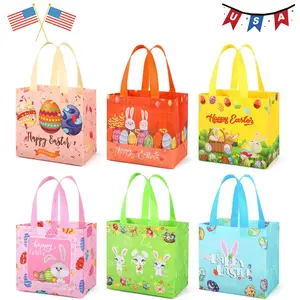 12 Pack Kid Easter Baskets with Handle 12 Pack Kid Easter Baskets with Handle