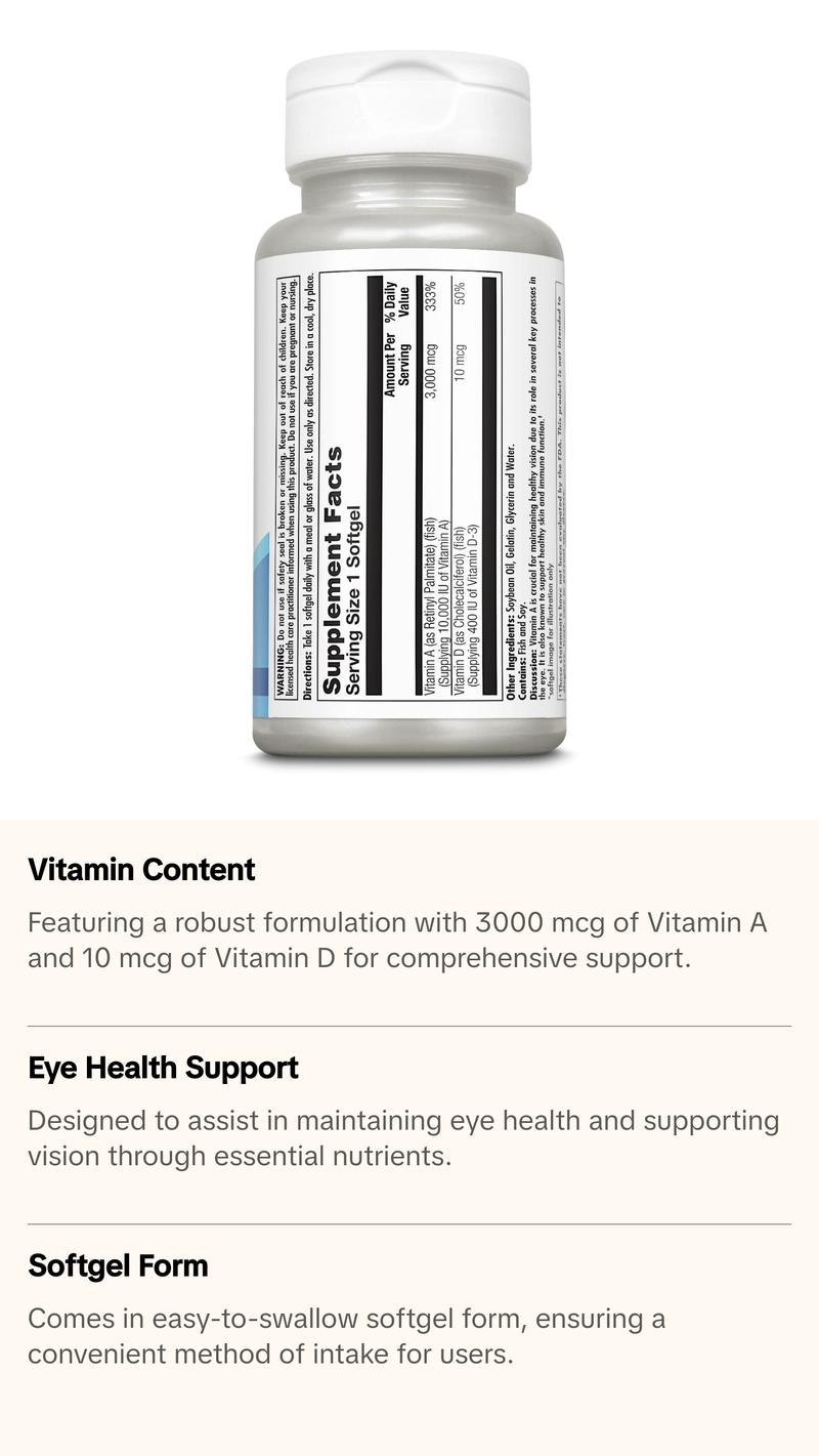 Vitamin A & D ActivGels™ Softgels