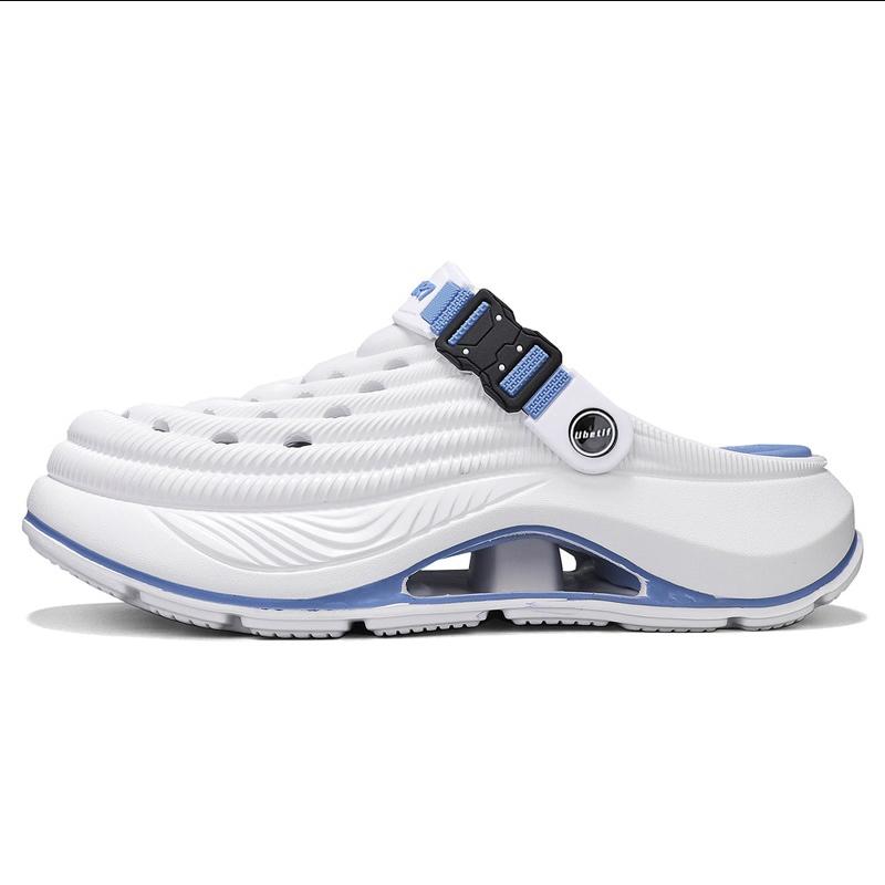 Ubetif Women's Clogs Outdoor Thick Sole Non-Slip Odor Resistant Durable Quick Drying Soft Beach Sandals.Summer Slippers