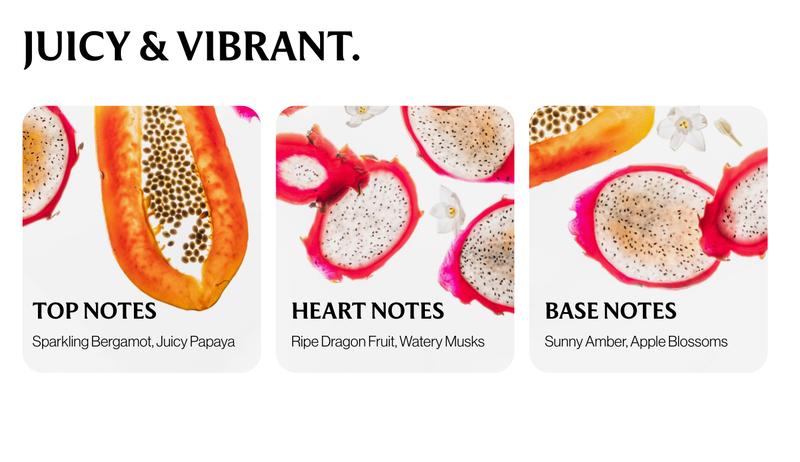 Touchland Lush Tropicale Power Essence Body & Hair Fragrance Mist, Skincare-Infused Fragrance, Layerable Scents