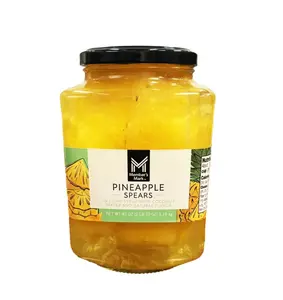 Member's Mark Pineapple Spears in Coconut Water 42 oz Fresh Fruit Snack Instant Food Juicy Refreshing Treat for Snacks Parties