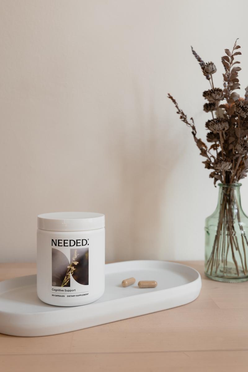 Needed. Cognitive Support - 60 Capsules for Optimal Brain Health & Focus - With Ashwagandha Reishi & Lion's Mane Mushrooms - Breastfeeding Safe - Natural Wellness Boost Needed. Cognitive Support - 60 Capsules for Optimal Brain Health & Focus - With Ashwagandha Reishi & Lion's Mane Mushrooms - Breastfeeding Safe - Natural Wellness Boost