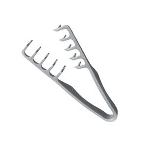 Voluminous wide-toothed hair comb Men's fluffy texture, ABS plastic with textured grip