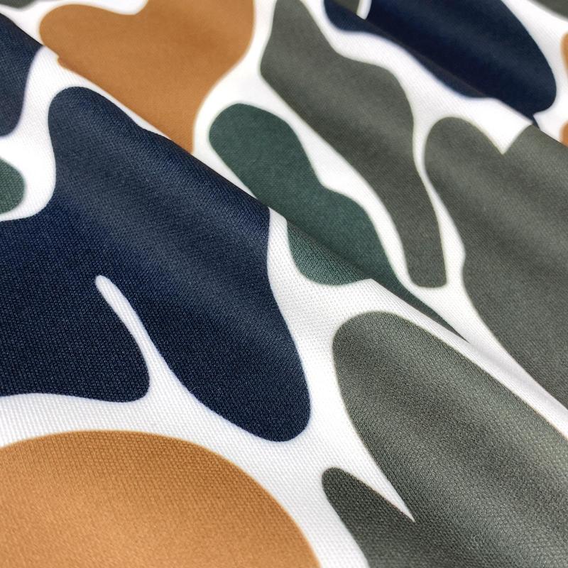 Viral Women's Camo Fitted Micro Shorts - Breathable Machine Washable Chic & Modern Versatile Summer Knit Fabric Bottoms with Vibrant Camouflage Pattern